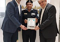 تكريم مصرف الصفا على جهوده في الحملة الشرطية للوقاية من الجريمة